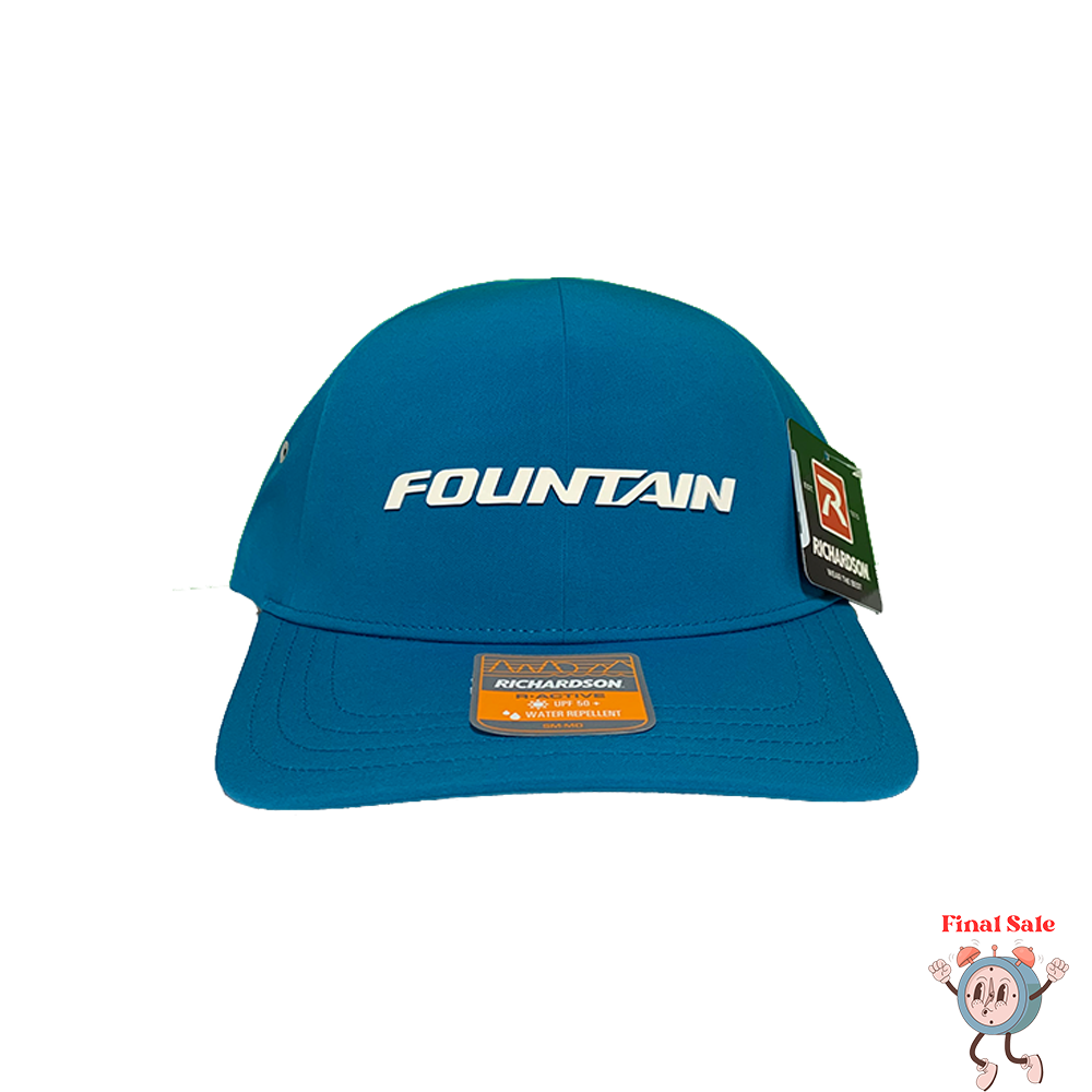 Fountain Blue Water Hat