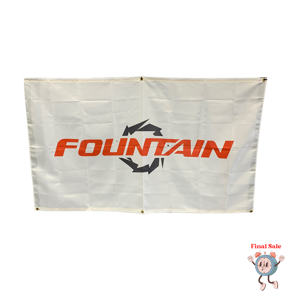 Fountain Boats Flag - Minor Print Blems