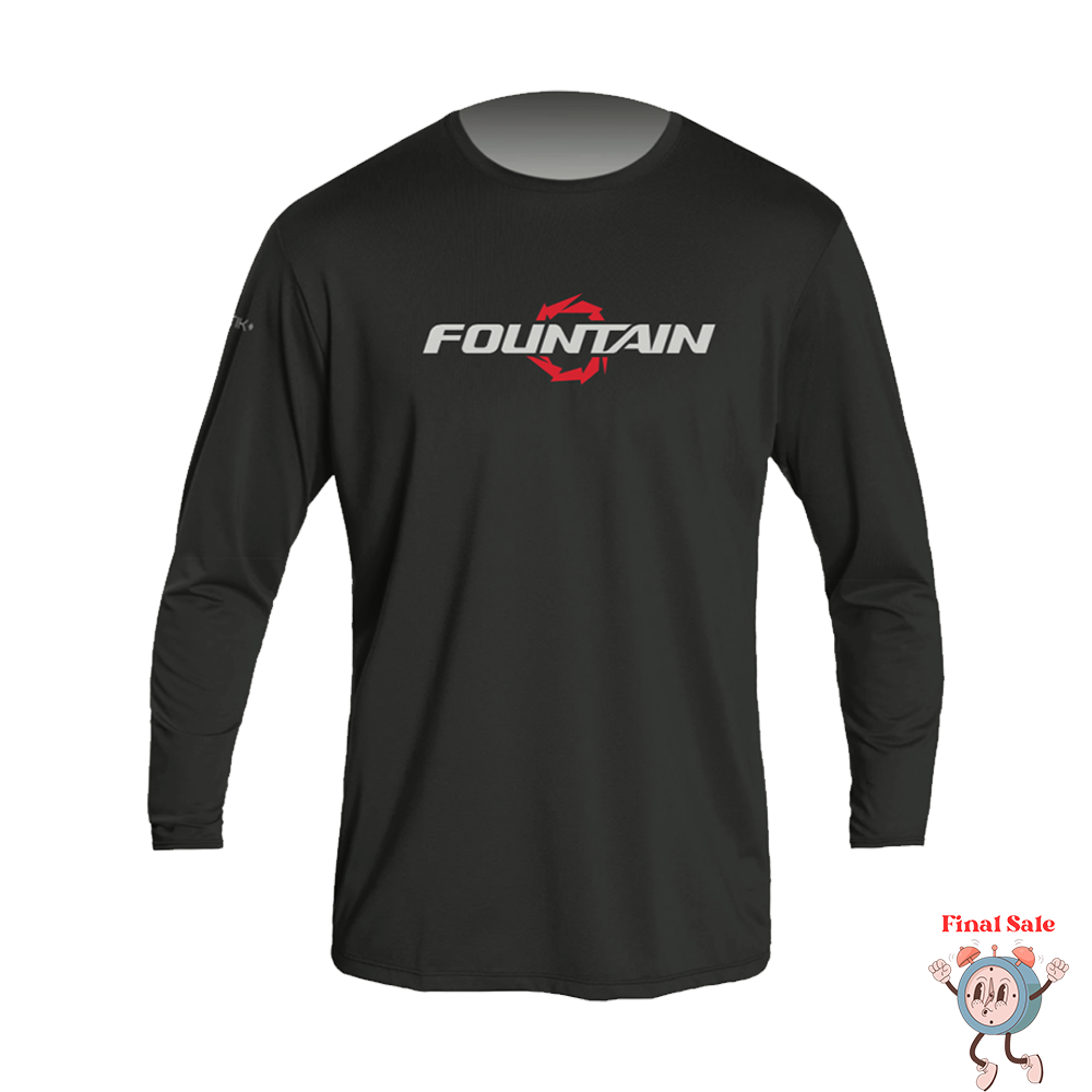Fountain UPF Dri Fit Long Sleeve Shirt - Dark Seas