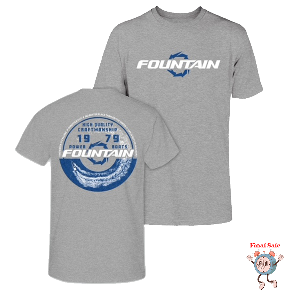 Fountain Short Sleeve Label T-Shirt