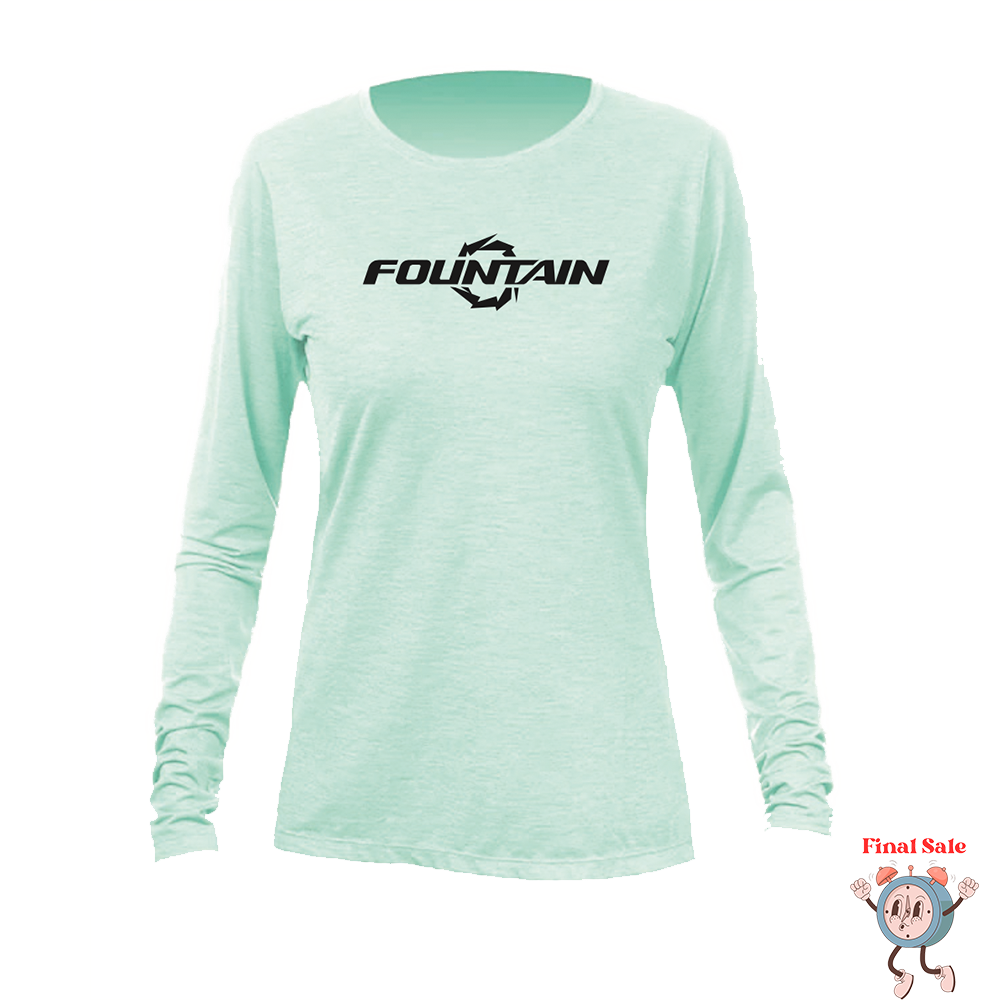 Fountain Women's Breeze Dri Fit Long Sleeve - Sea Foam