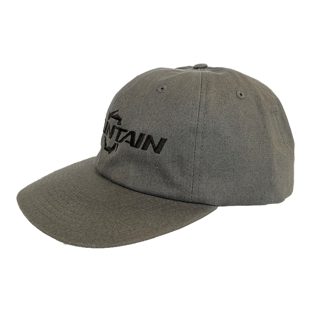Fountain Embroidered Dad Hat - Charcoal