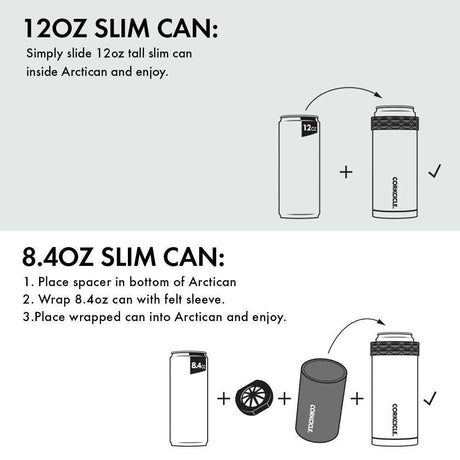 Fountain Slim Arctican Can Cooler
