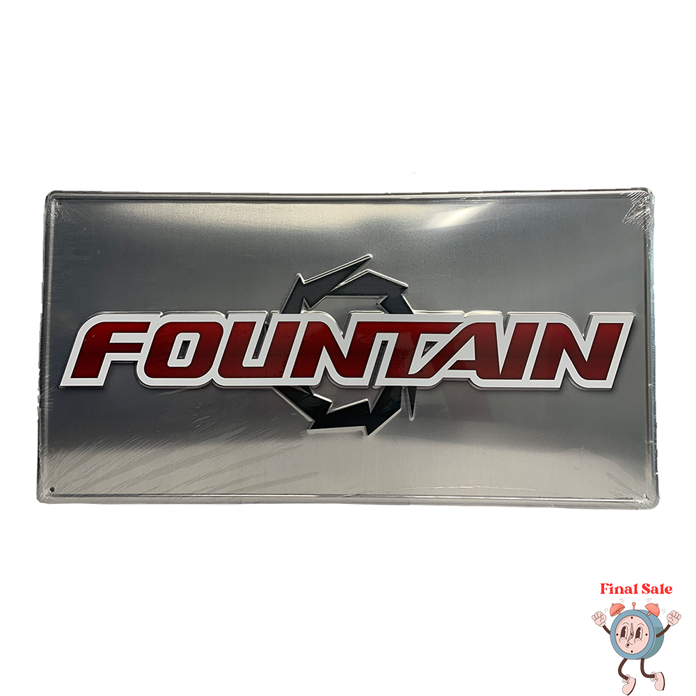 Fountain Aluminum Sign