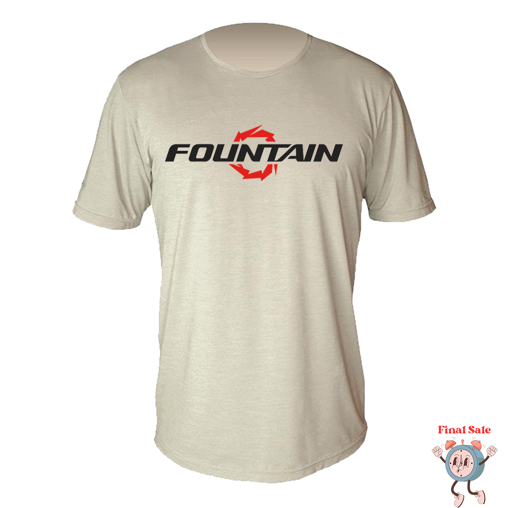 Fountain Dri Fit UPF T-Shirt - Tan