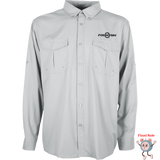 Fountain Rangle Long Sleeve Performance Button-Up