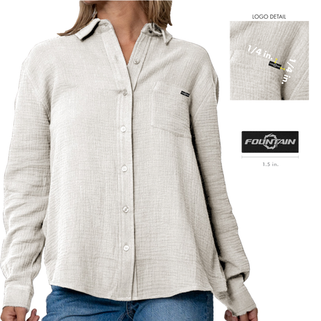 Fountain Womens Willow Beach Shirt