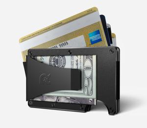 Fountain Boats Ridge Wallet Black Money Clip