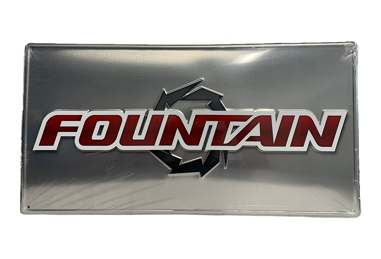 Fountain Aluminum Sign