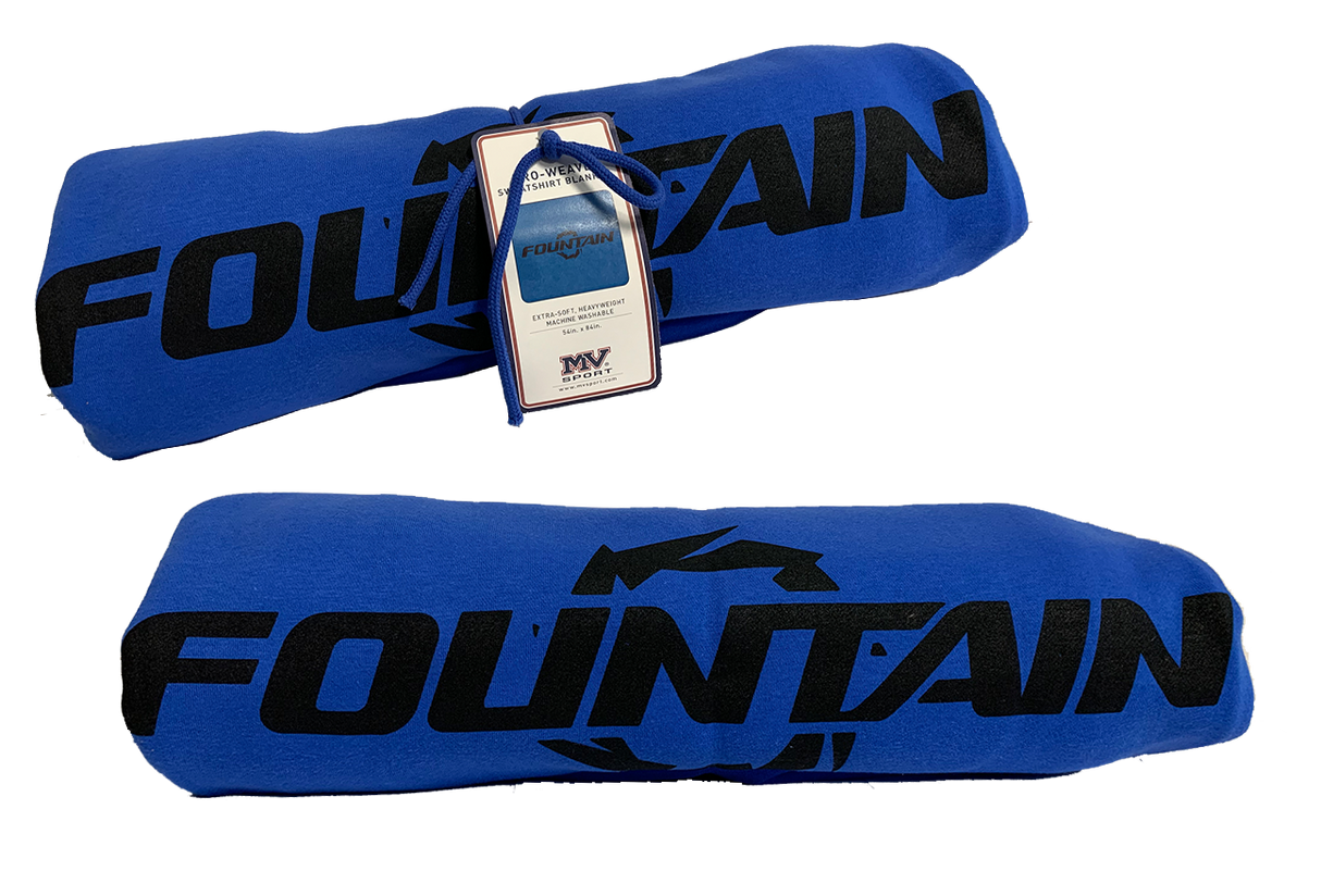 Fountain Sweatshirt Blanket
