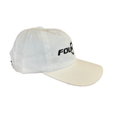 Fountain Embroidered Dad Hat - White