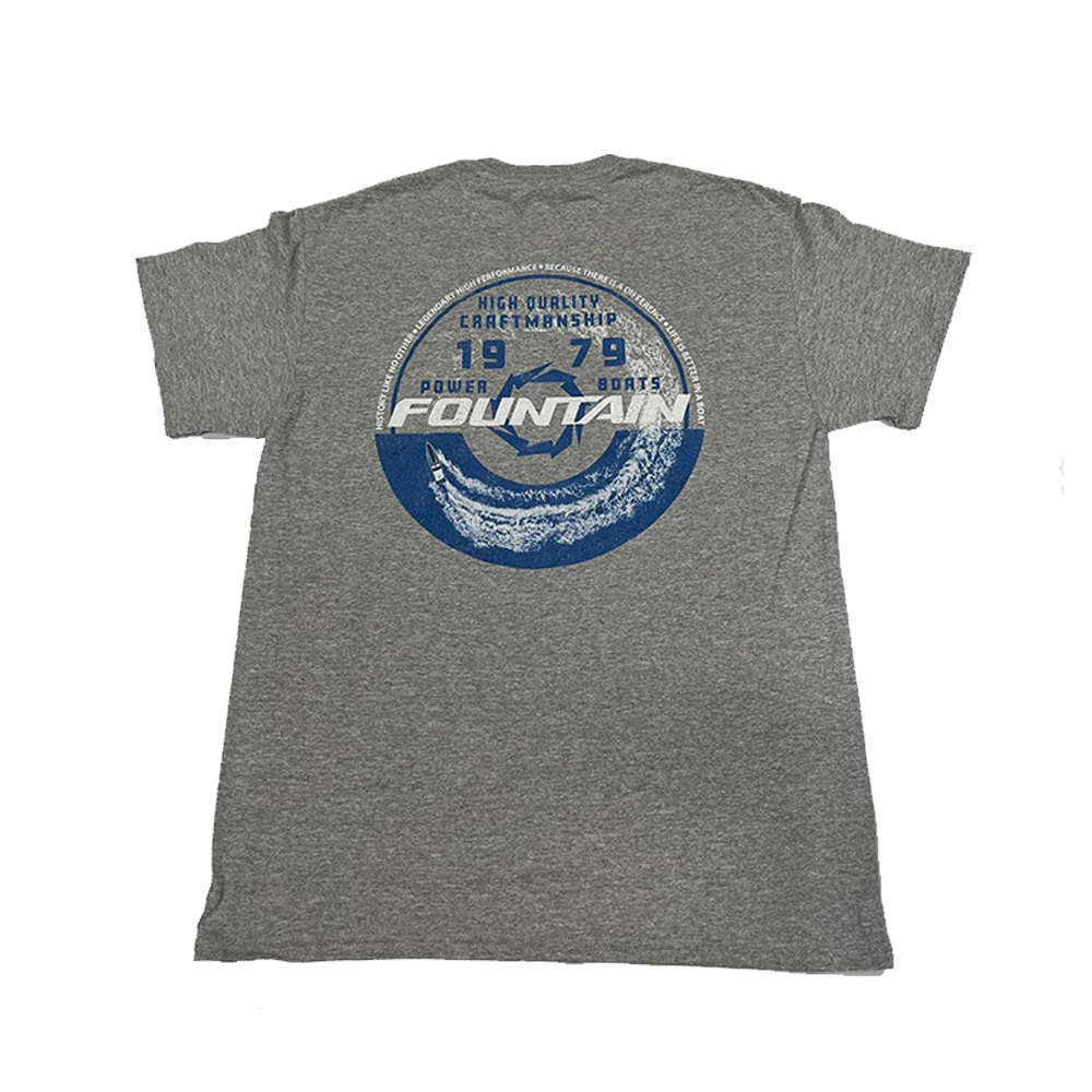 Fountain Short Sleeve Label T-Shirt