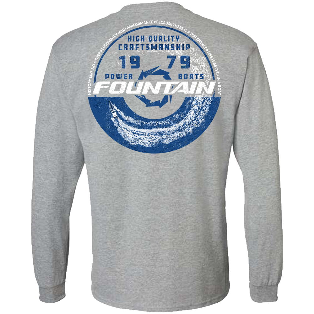 Fountain Label Long Sleeve T-Shirt