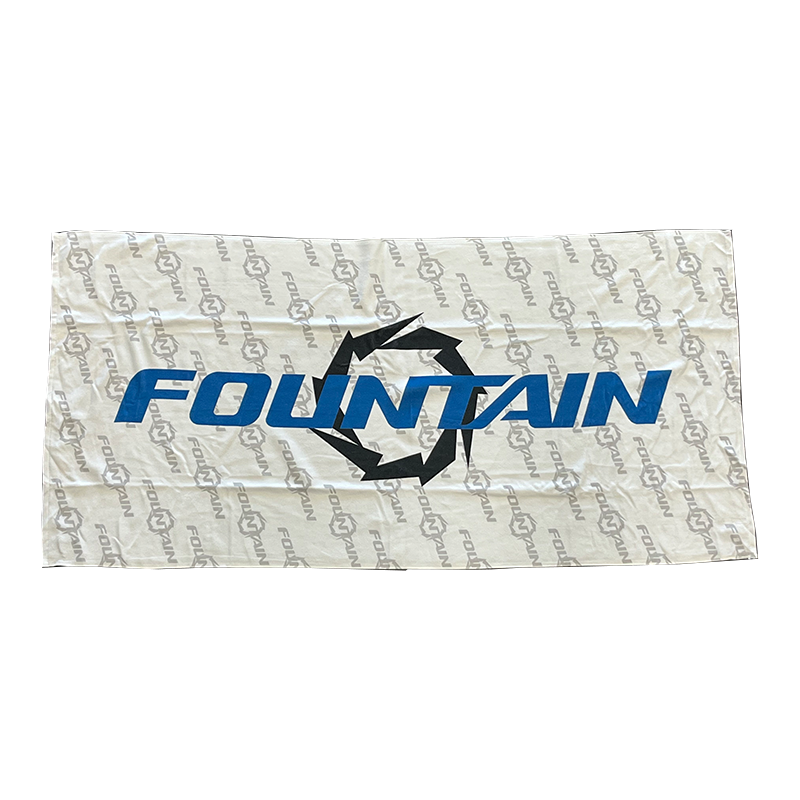 Fountain Slant Lightweight Beach Towel