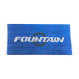 Fountain Waves Lightweight Beach Towel - Navy