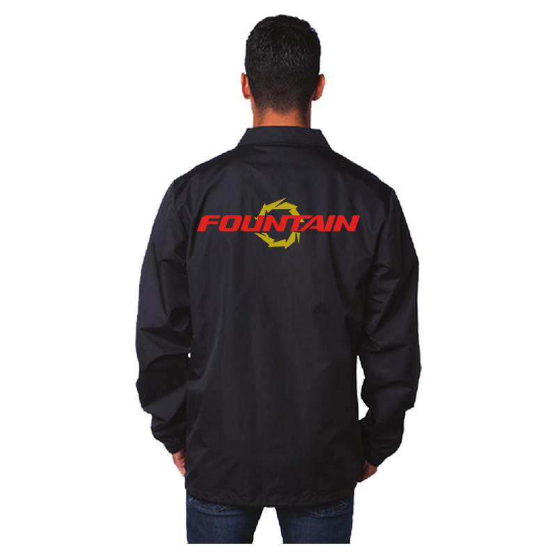Fountain Back Seat Driver Windbreaker Jacket